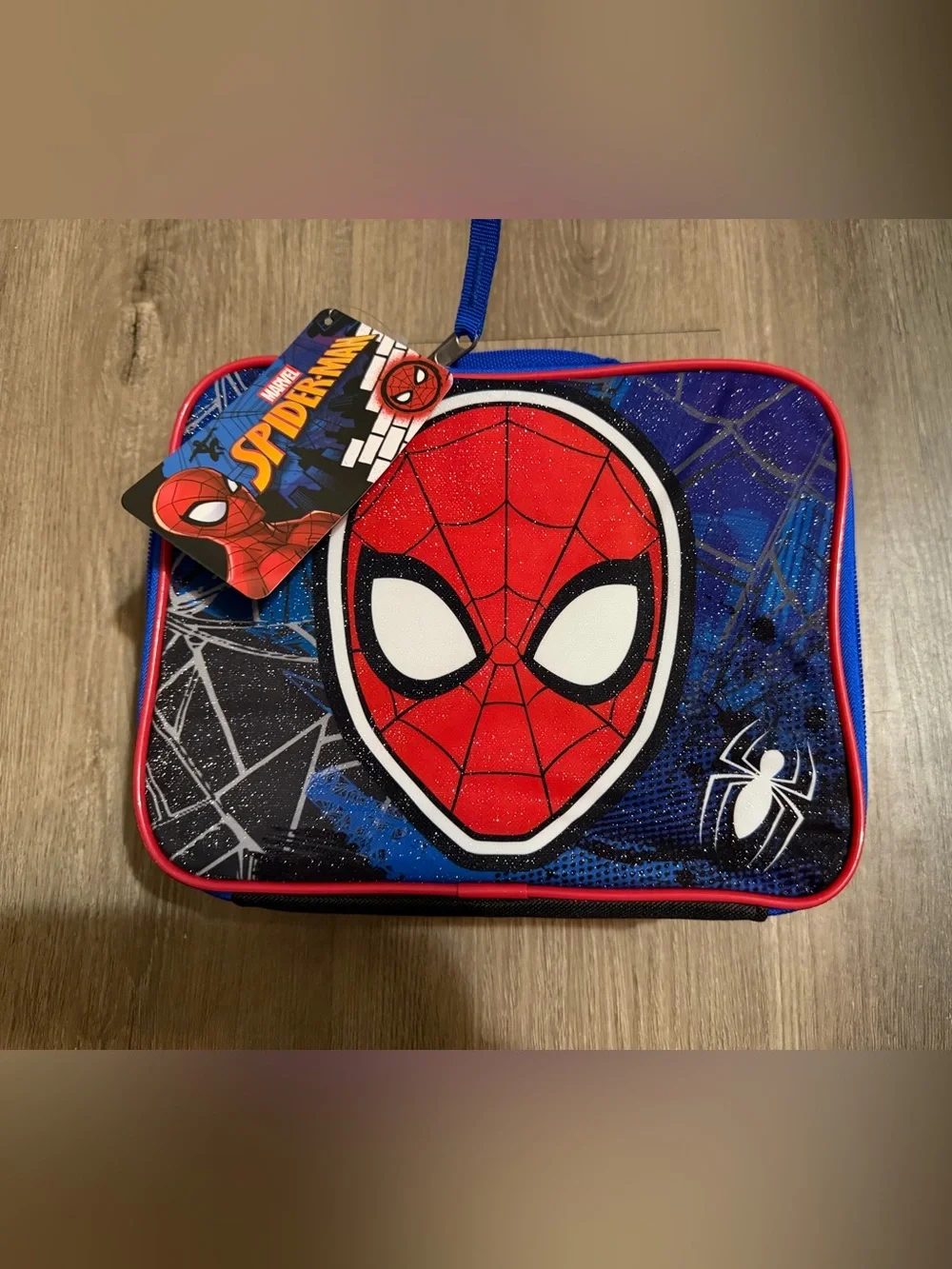 Marvel Spider-Man Glitter Lunchbox